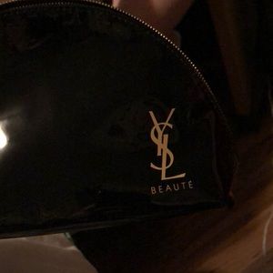YSL makeup bag